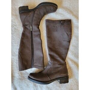 Paul Green Andy High Shaft Boot Brown Size US 7 Germany 4.5 EUC‎